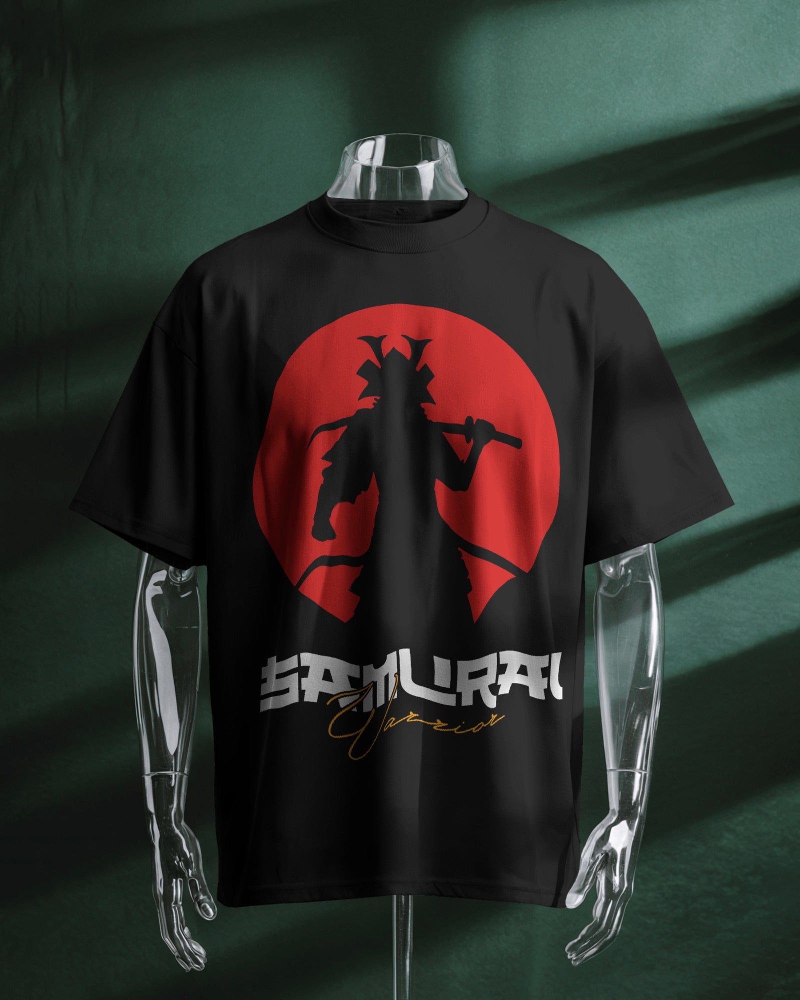 Samurai printed oversized Tshirt