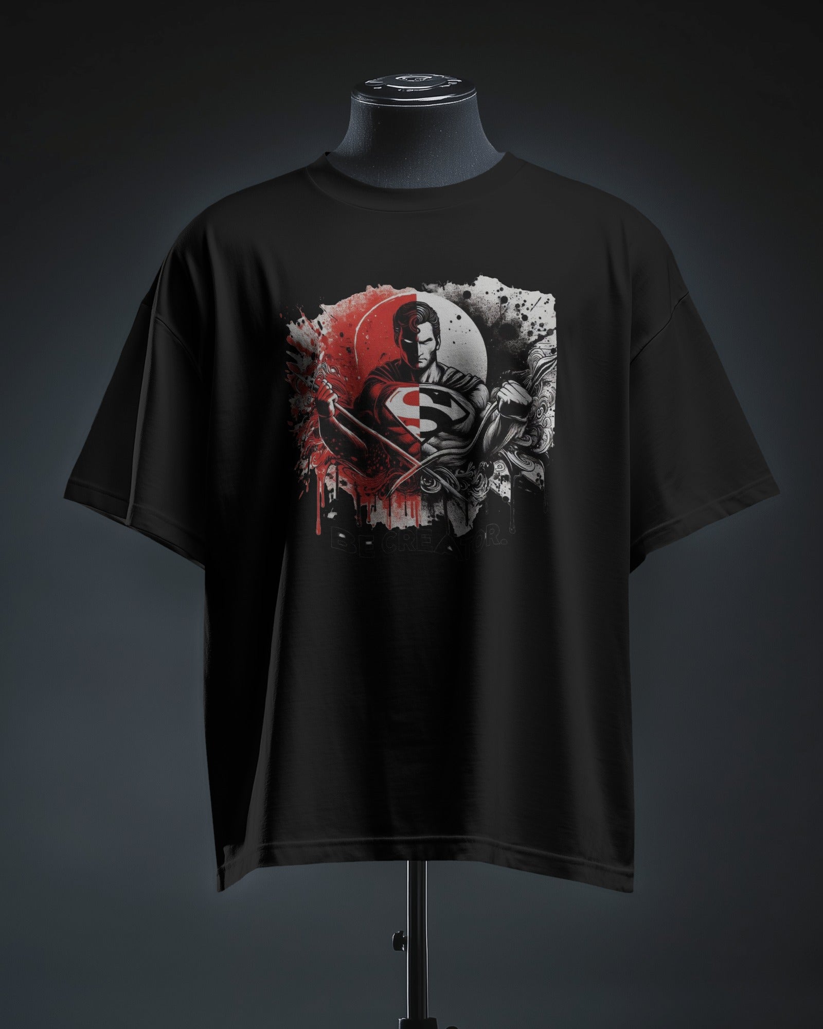 Superman Oversized Graphic T-shirt