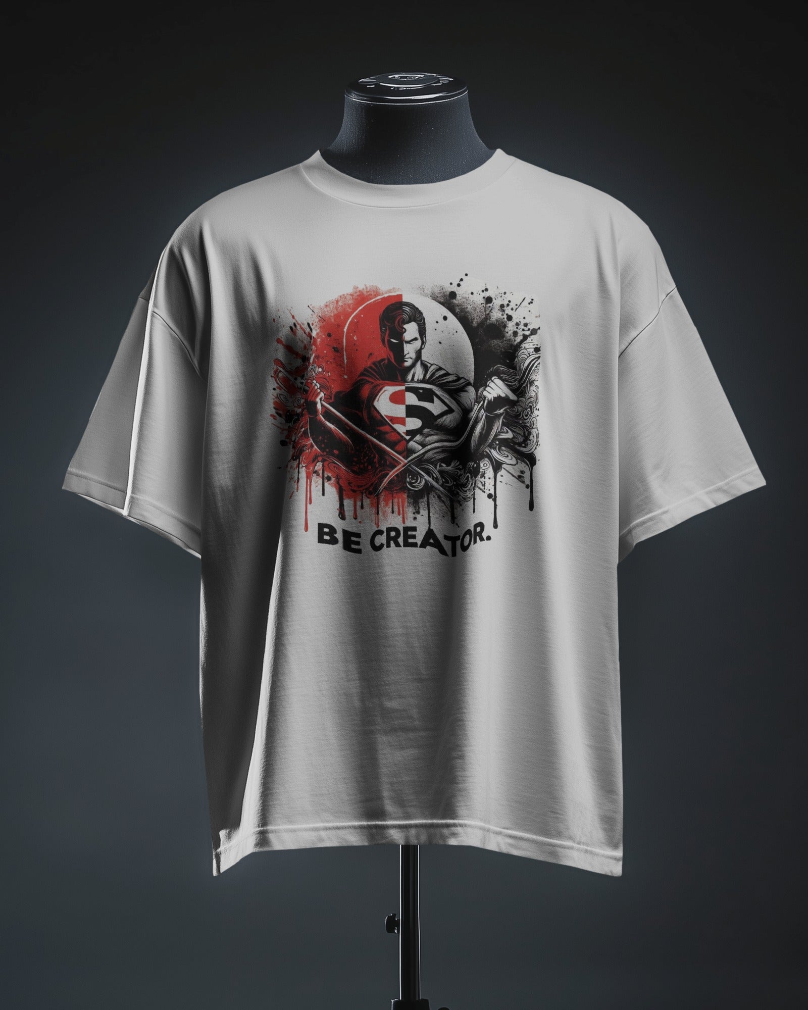 Superman Oversized Graphic T-shirt