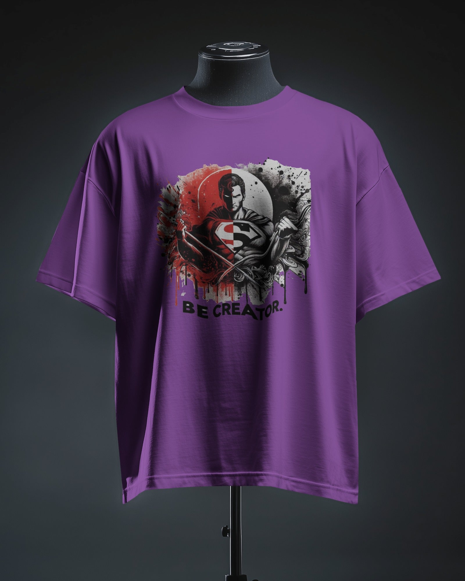 Superman Oversized Graphic T-shirt