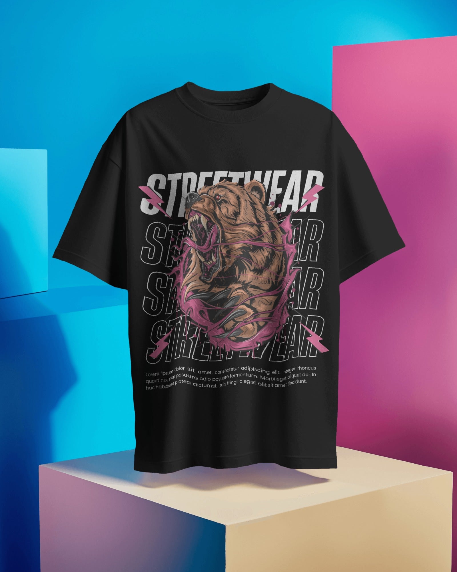 Oversized Graphic premium Tshirt