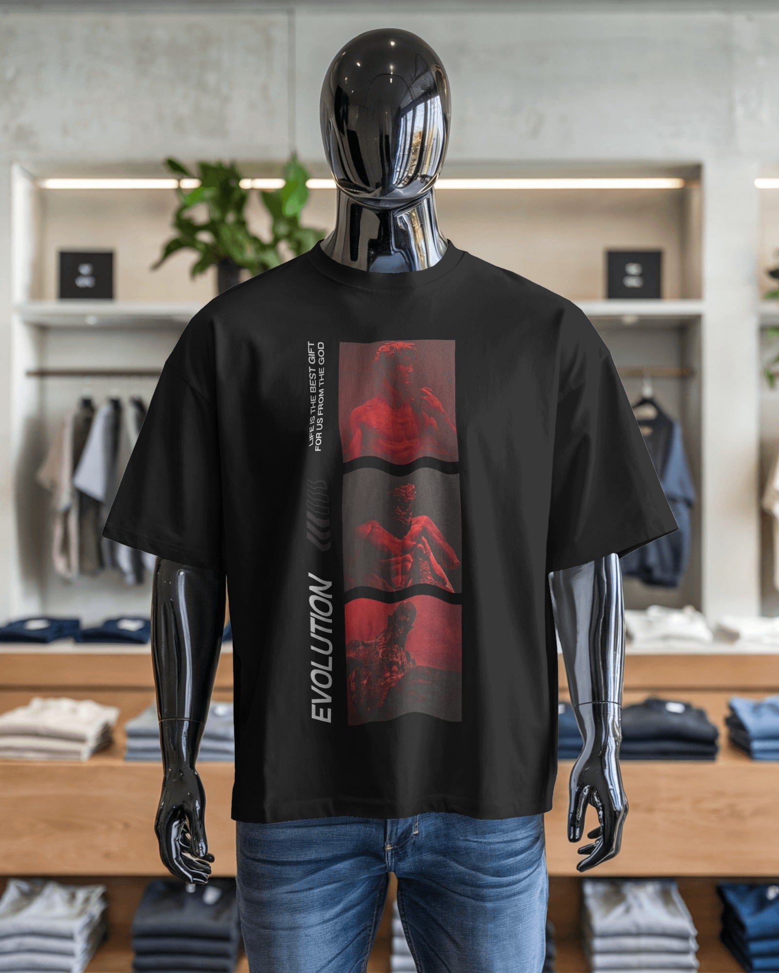 Oversized Graphic premium Tshirt